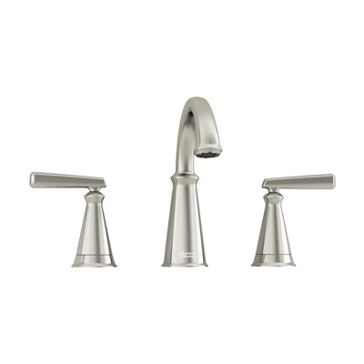 American Standard Edgemere Brushed Nickel 2 Handle Widespread