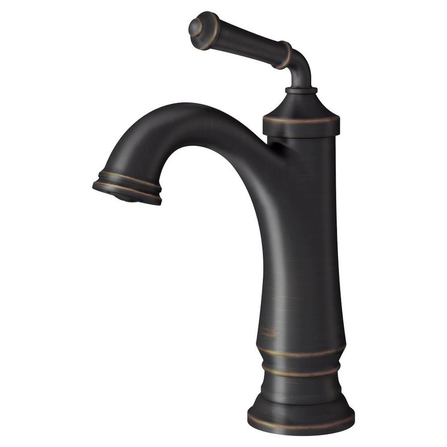 American Standard Delancey Legacy Bronze 1-handle Single Hole ...