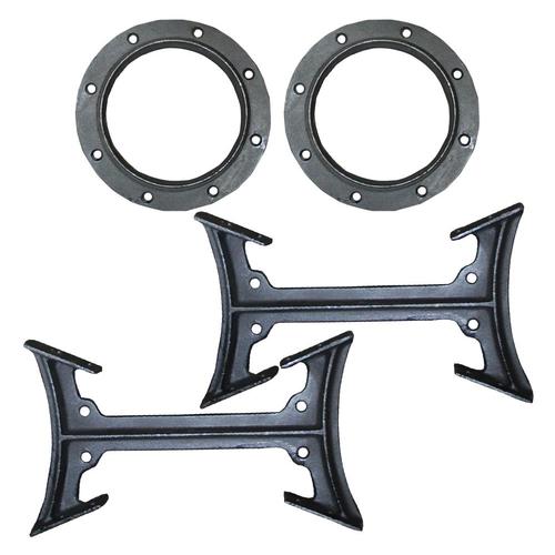 US Stove Company USSC Black Faceplate Kit in the Wood & Pellet Stove