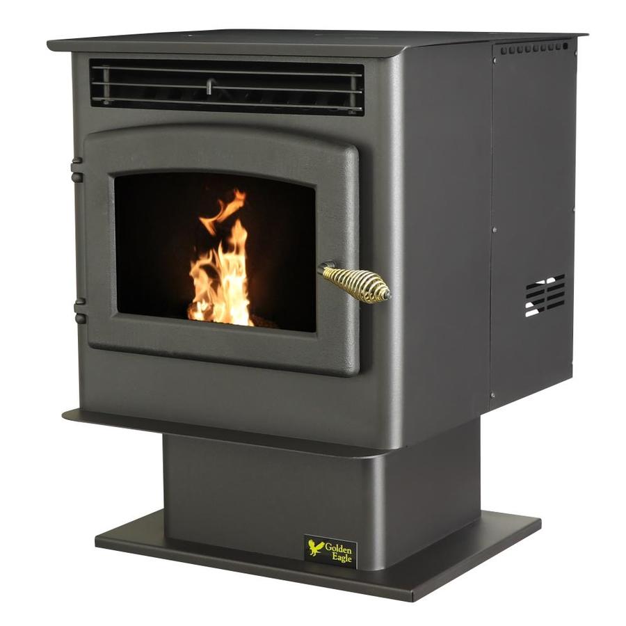 Shop US Stove Company 1800-sq ft Pellet Stove at Lowes.com