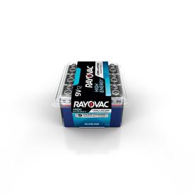 Rayovac High Energy Alkaline 9-Volt Batteries (12-Pack)