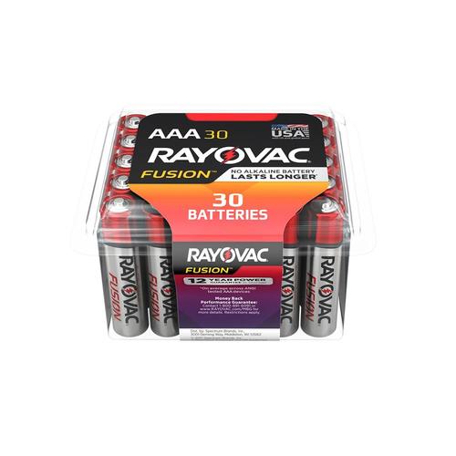 Rayovac Fusion Alkaline AAA Batteries (30-Pack) in the AAA Batteries ...