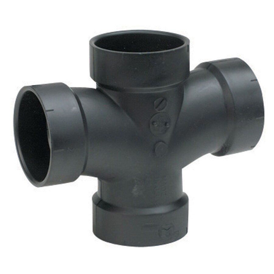 Mueller Streamline 3in Dia ABS Sanitary Tee Fitting in the ABS DWV