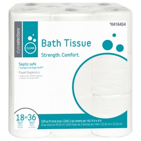 Style Selections 18-Pack Toilet Paper