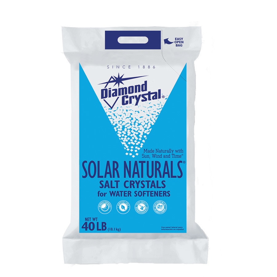 Diamond Crystal 40 Lb Salt Solar Crystals At Lowes Com