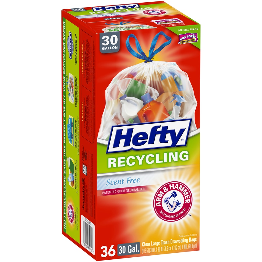Hefty 30-GAL 36-CT HEFTY RECY CLEAR at