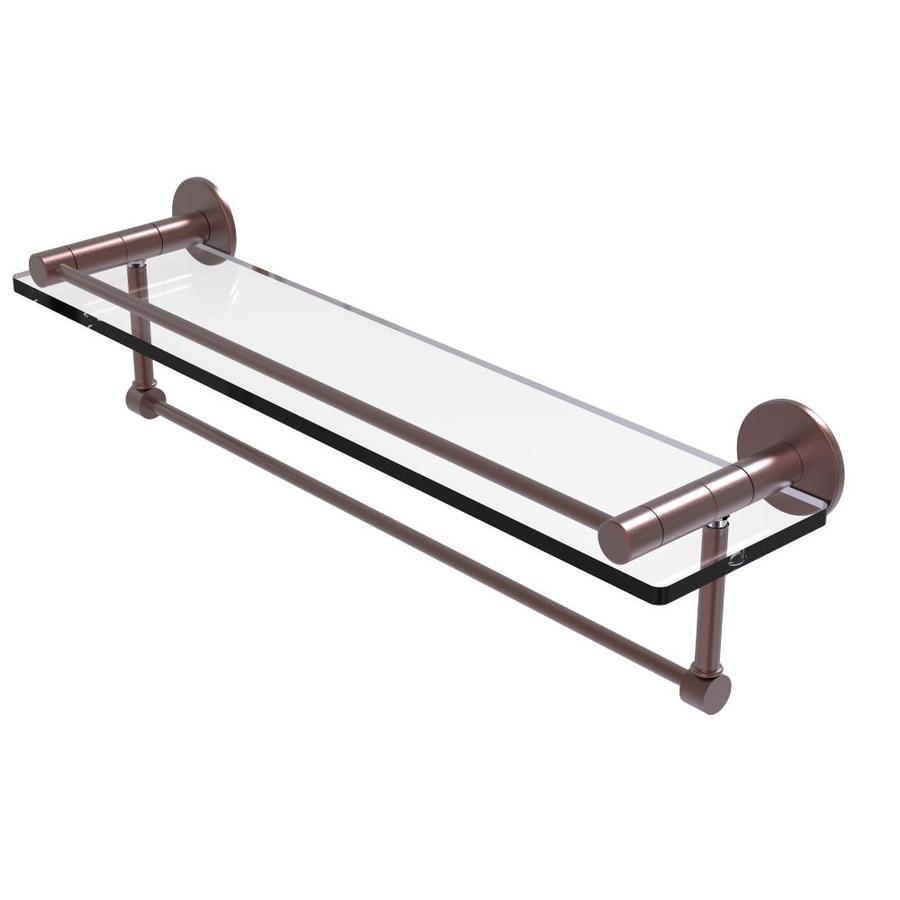 Allied Brass Fresno Antique Copper Brass Bathroom Shelf in the Bathroom ...