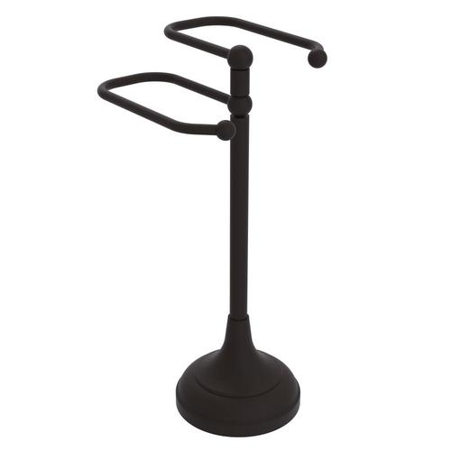 Allied Brass Oil-Rubbed Bronze Freestanding Towel Rack in ...