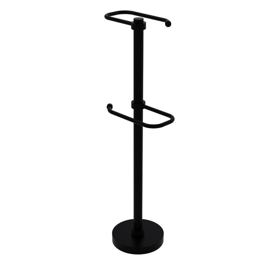 Allied Br Free Standing Two Roll Toilet Tissue Stand In Matte Allied Br Free Standing Two Roll Toilet Tissue Stand In Matte Black