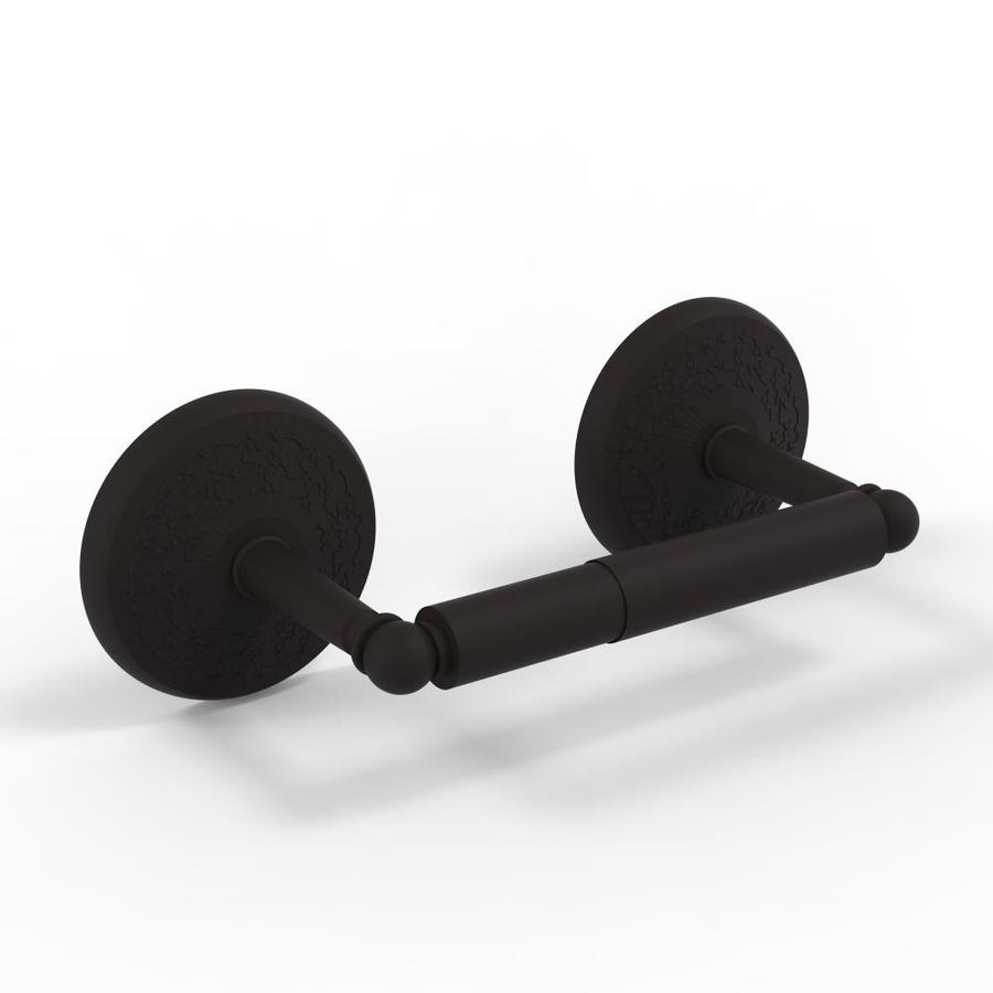 Allied Brass Monte Carlo Oil-Rubbed Bronze Wall Mount Double Post Toilet Paper Holder