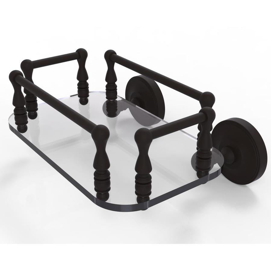 Allied Brass Prestige Regal Collection Wall Mounted Glass Guest Towel Tray in Oil Rubbed Bronze