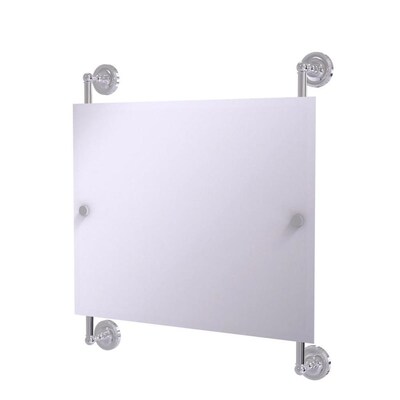 Allied Br Prestige Regal 26 In Polished Chrome Rectangular Allied Br Prestige Regal 26 In