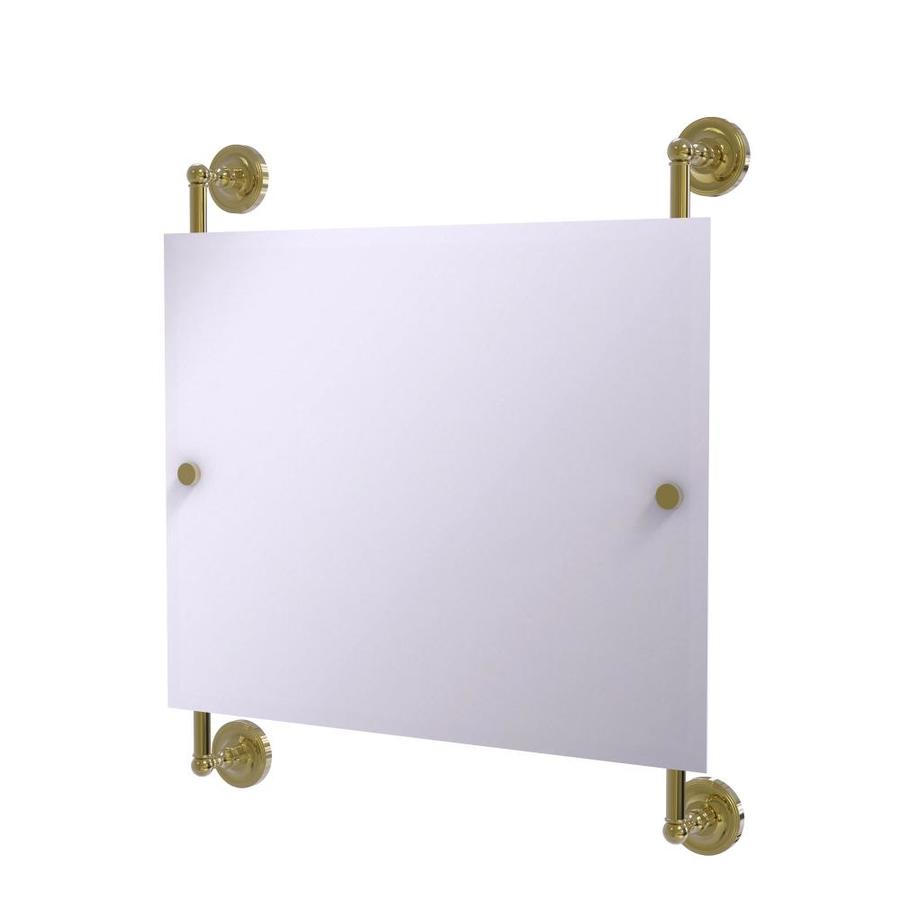 Allied Brass Prestige Regal 26in Unlacquered Brass Rectangular