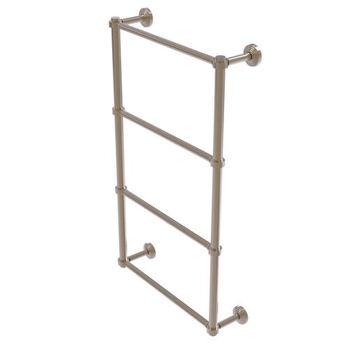 Allied Brass Waverly Place 30-in Double Antique Pewter Wall Mount Double Towel Bar at Lowes.com