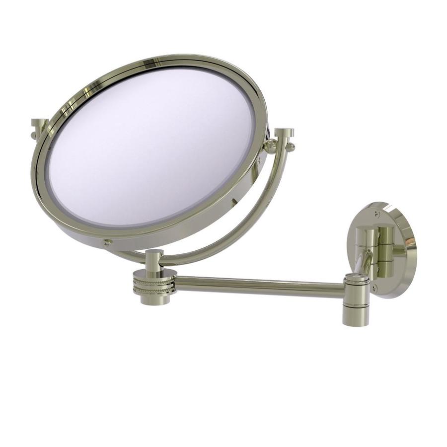 Allied Brass 8 In Wall Mounted Extending Make Up Mirror 5x