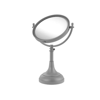 Allied Br Gray Magnifying Countertop Vanity Mirror At Magnifying Countertop Vanity Mirror