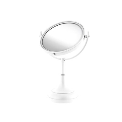Allied Br White Magnifying Countertop Vanity Mirror At Magnifying Countertop Vanity Mirror