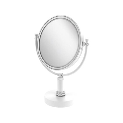 Allied Br 8 In X 15 Matte White Double Sided Magnifying Allied Br 8 In X 15 Matte White