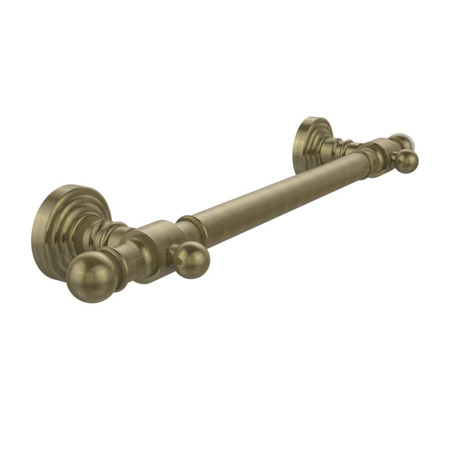 Allied Brass Waverly Place 16-in Antique Brass Wall Mount Grab Bar