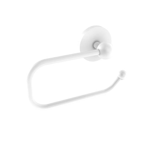 Allied Brass Prestige Skyline Matte White Wall Mount Single Post Toilet