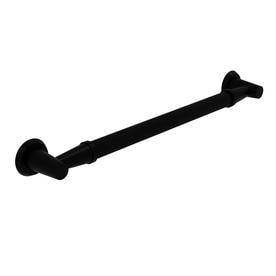 16-in Reeded Grab Bar in Matte Black