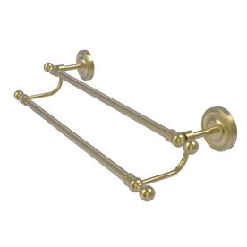 Regal Collection Double Towel Bar - Satin Brass / 36 Inch