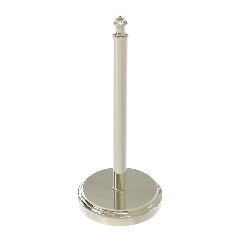 Allied Brass Metal Polished Nickel Paper Towel Holder In The Paper Towel Holders Department At