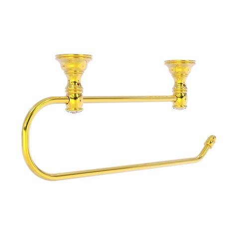 brass paper towel stand