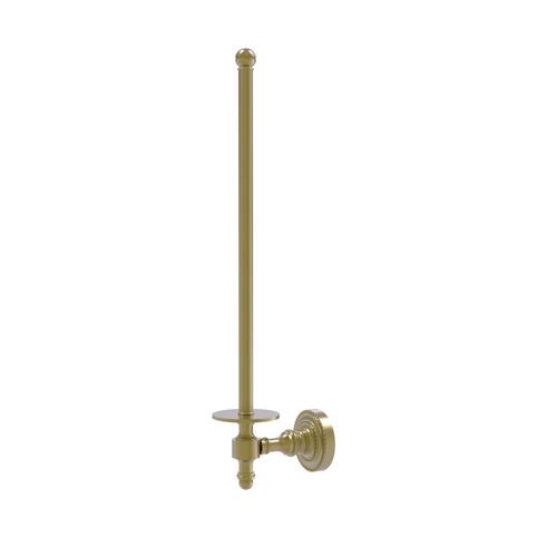 Allied Brass Metal Mounted Satin Brass Paper Towel Holder in the Paper Towel Holders department