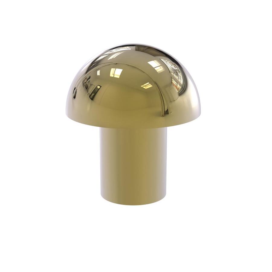 Allied Brass Cabinet Hardware 1 In Unlacquered Brass Round Modern