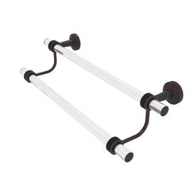 Allied Brass Pacific Beach 36-in Double Venetian Bronze Wall Mount Double Towel Bar