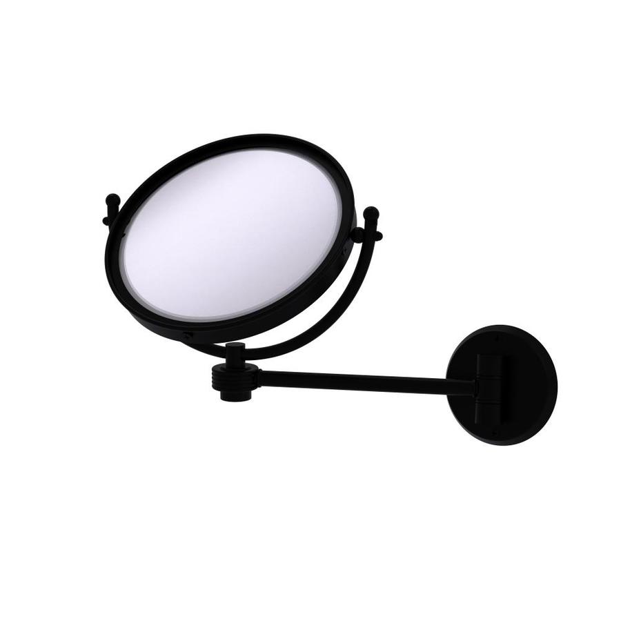 Allied Brass Black Brass Magnifying Wallmounted Vanity Mirror at