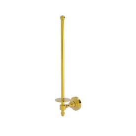 Retro Wave Collection Wall Mounted Paper Towel Holder in Polished Brass