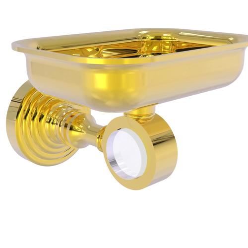 Allied Brass Pacific Grove Polished Brass Brass Soap Dish in the Soap