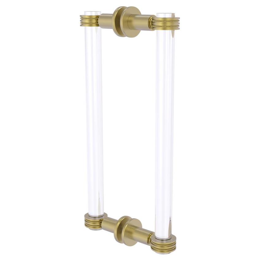 Allied Brass Clearview Satin Brass Shower Wall Trim Kit at