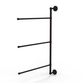 Allied Brass Waverly Place Collection 3-swing Arm 28-inch Towel Bar - 28" Oil Rubbed bronze Brass Finish, Bronze Finish