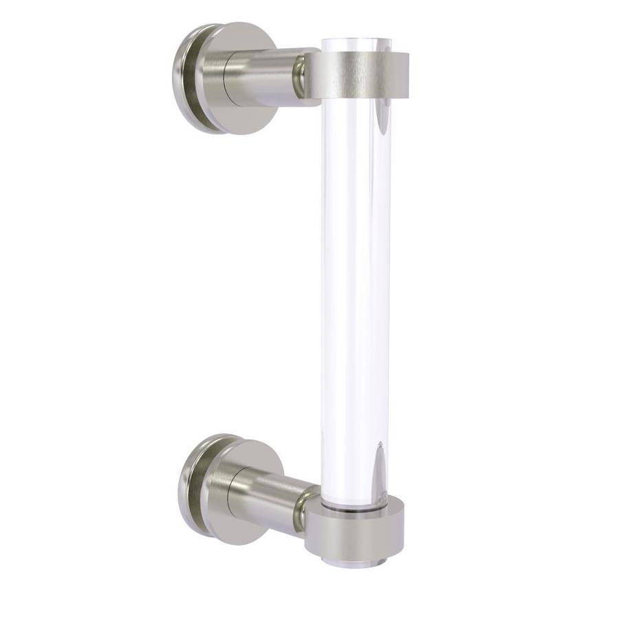 Satin Nickel Allied Brass 404-6BB-SN Contemporary 6 Inch Back Shower Door Pull