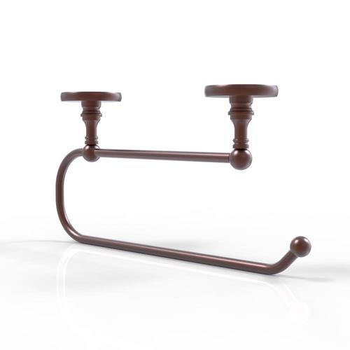 Allied Brass Metal Mounted Antique Copper Paper Towel Holder at