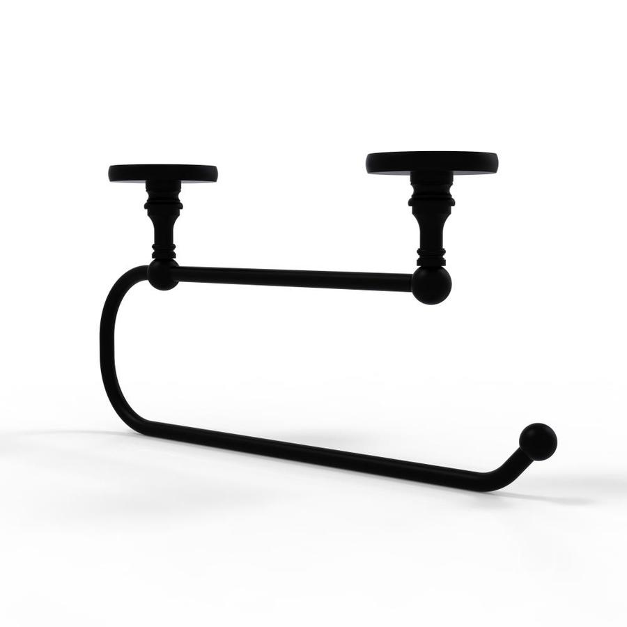 matte black paper towel holder