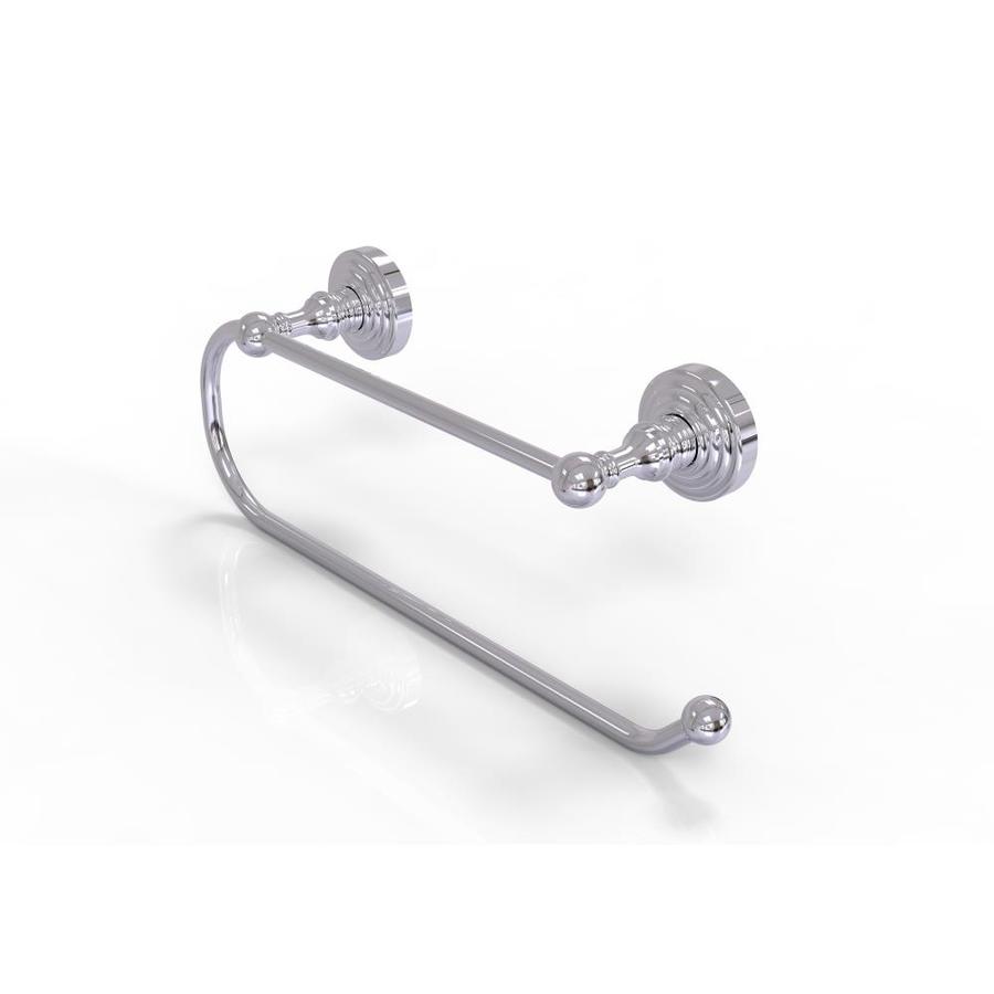 Allied Brass Metal Mounted Polished Chrome Paper Towel Holder in the