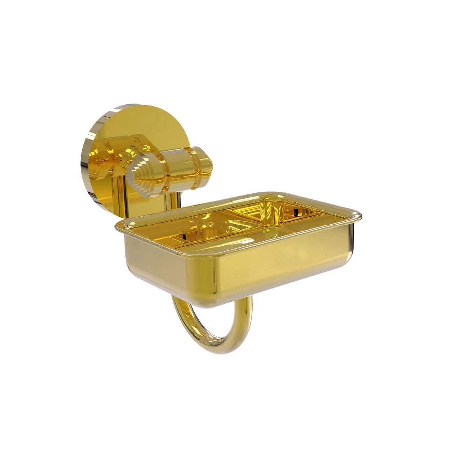 Allied Brass South Beach Collection Wall Mounted Soap Dish in Polished