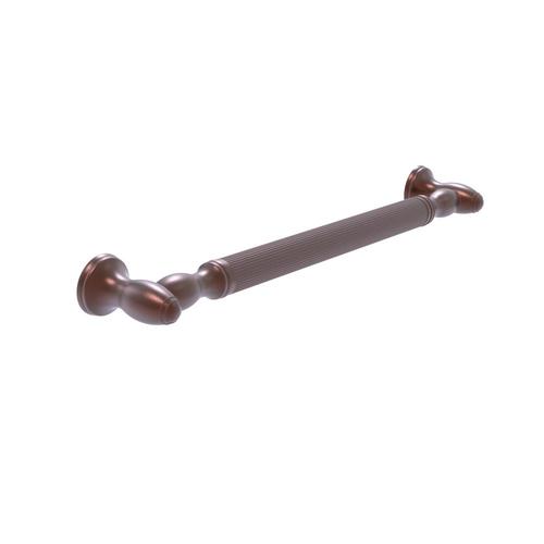 Allied Brass 16in Antique Copper Wall Mount Grab Bar at