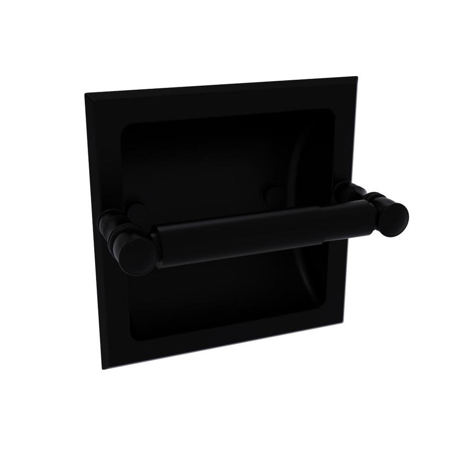 Black Recessed Toilet Paper Holders at