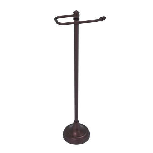 Allied Brass Carolina Antique Bronze Freestanding Single Post Toilet