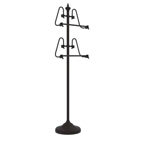 Allied Brass Foor Standing 49-in Towel Stand in Oil Rubbed Bronze at Lowes.com