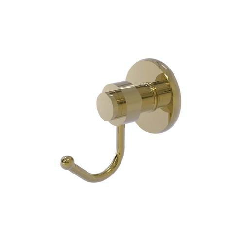 Allied Brass Mercury Single Hook Unlacquered Brass Towel Hook in the ...