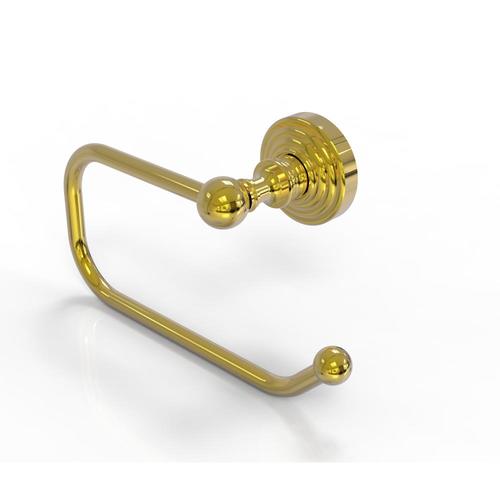 Allied Brass Waverly Place Polished Brass Wall Mount Single Post Toilet
