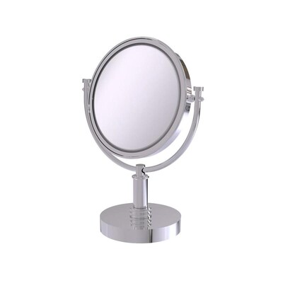 Allied Br 8 In X 15 Polished Chrome Double Sided Magnifying Polished Chrome Double Sided