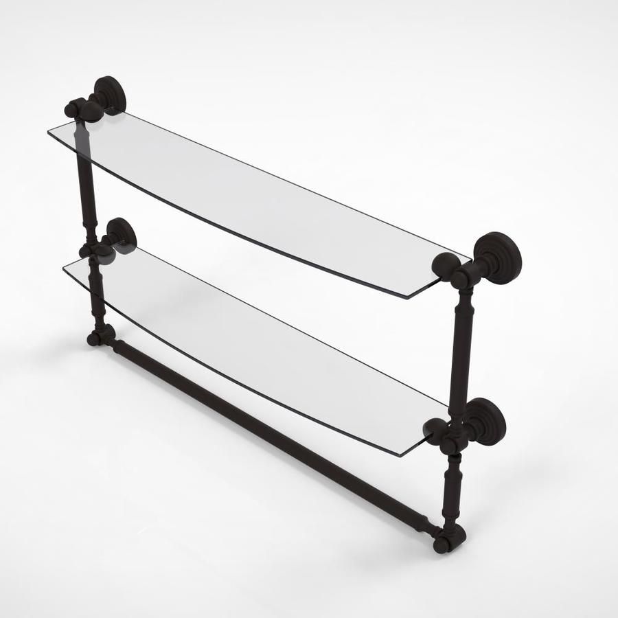 Allied Brass Waverly Place OilRubbed Bronze 2Tier Brass Wall Mount