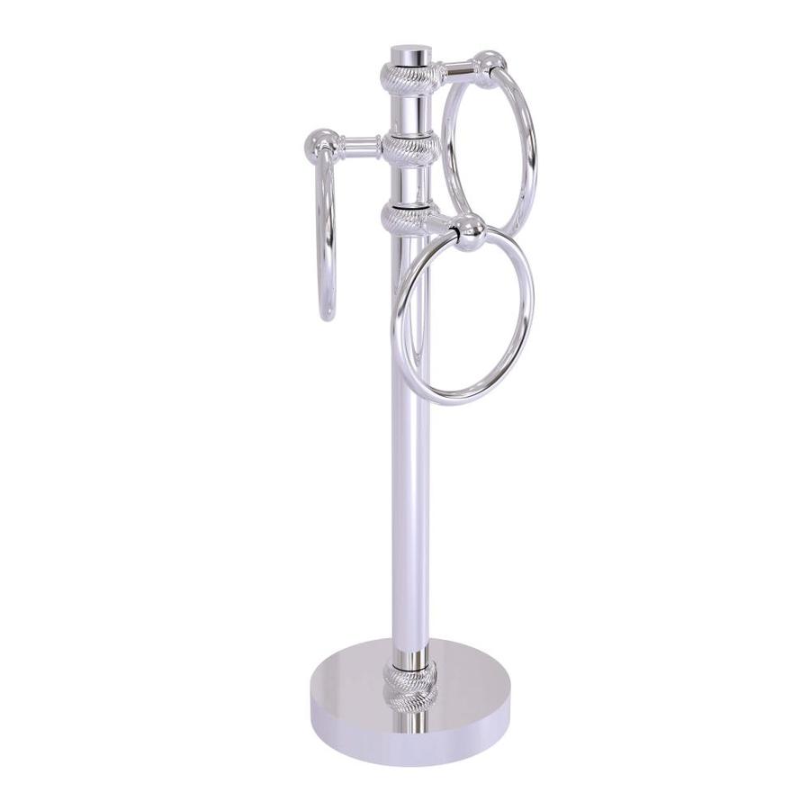 Allied Brass Vanity Top 3 Towel Ring Guest Towel Holder In Oil Rubbed Bronze In The Towel Racks Department At Lowes Com